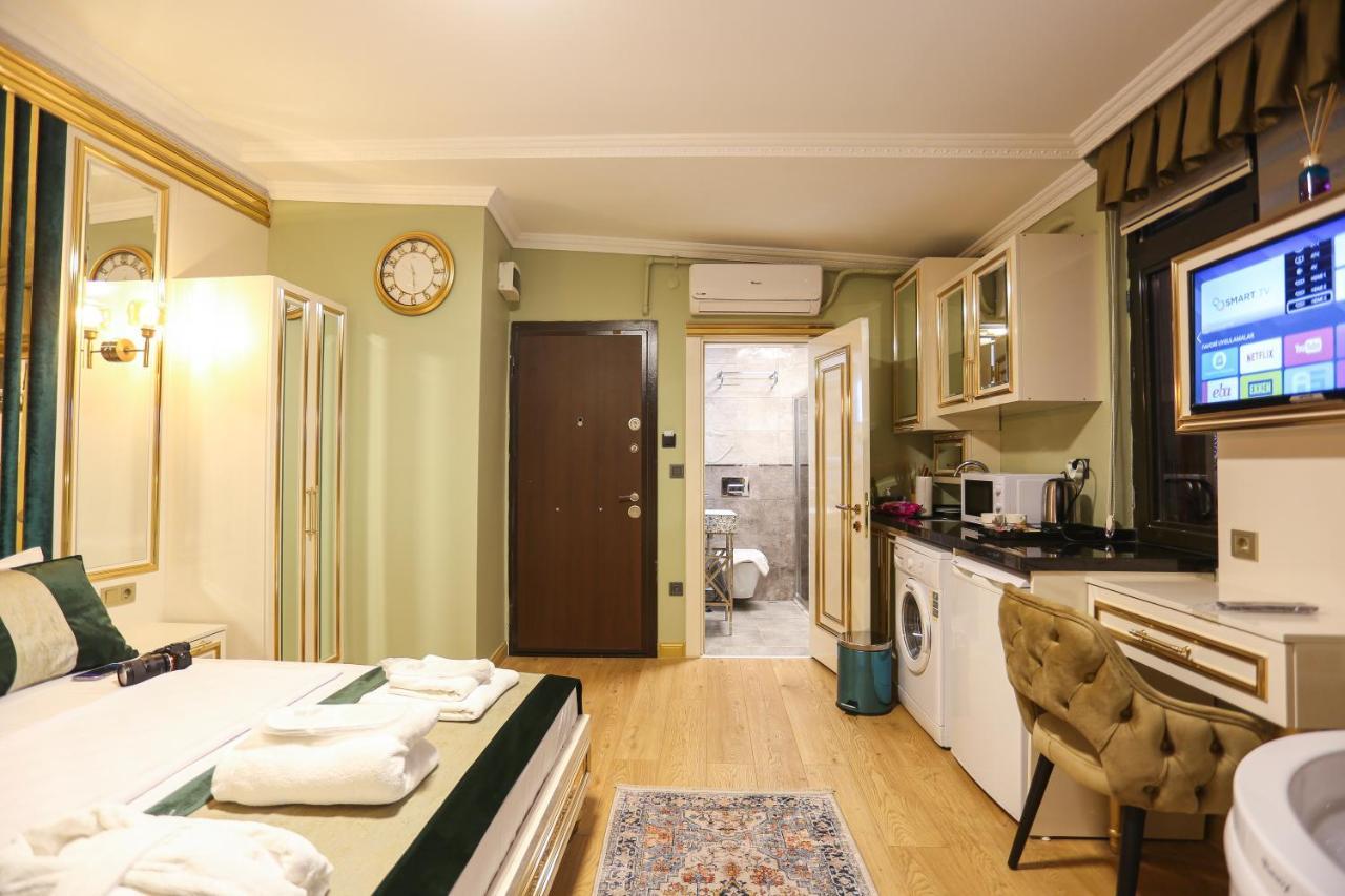 Whitemoon Hotel Suites Taksim Istanbul Bagian luar foto