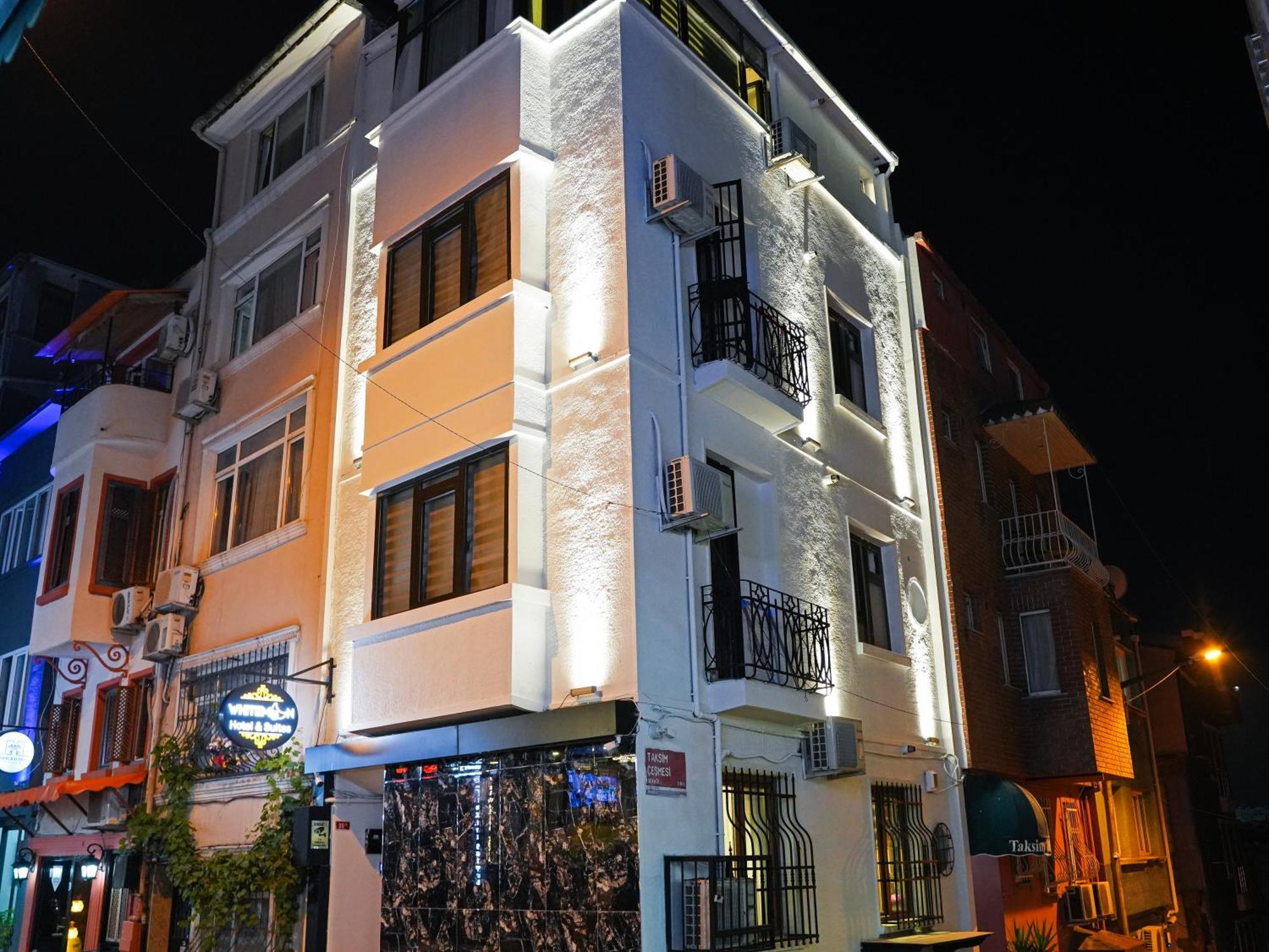 Whitemoon Hotel Suites Taksim Istanbul Bagian luar foto